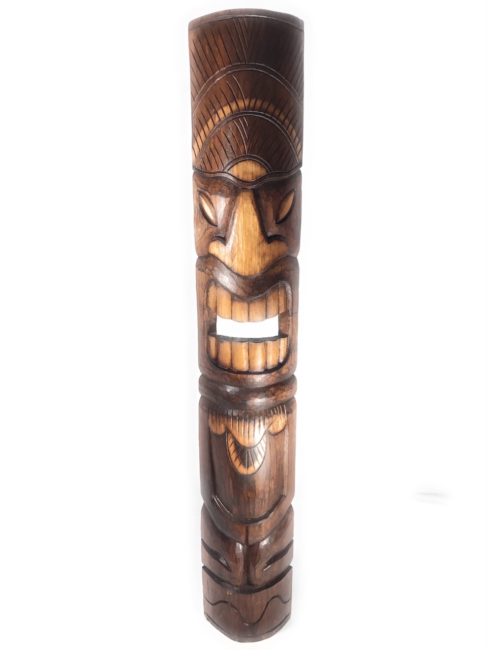 Prosperity/Abundance Tiki Mask 40" - Hand Carved | #bag15034100 Prosperity/Abundance Tiki Mask 40" - Hand Carved | #bag15034100
